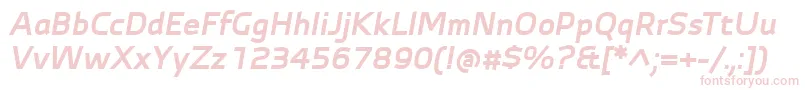 AutobahnProBoldItalic Font – Pink Fonts
