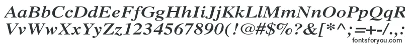 XeroxSerifWideBoldItalic Font – Fonts Starting with X