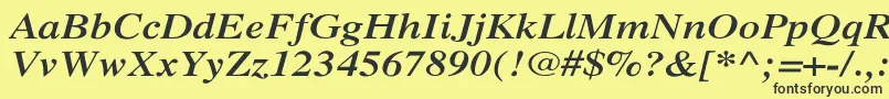 En savoir plus sur la police XeroxSerifWideBoldItalic Police XeroxSerifWideBoldItalic – polices noires sur fond jaune