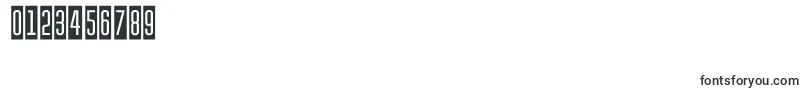 HuxleycmRegular Font – Fonts for Numbers and Digits