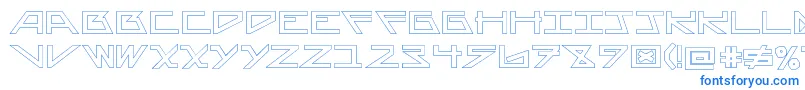 AsteriskHollowbold Font – Blue Fonts