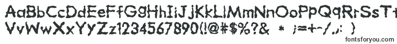 DrunkerSrb-Schriftart – Schriftarten, die mit D beginnen