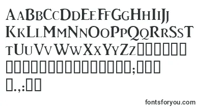  Caddyscapsssk font