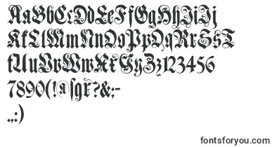 Muenchnerfraktur font