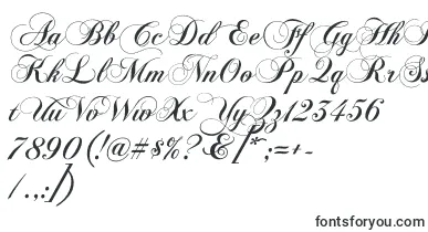  Chopinscriptc font