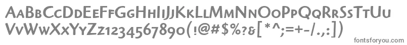 HighlanderMdScItcTtMedium Font – Gray Fonts