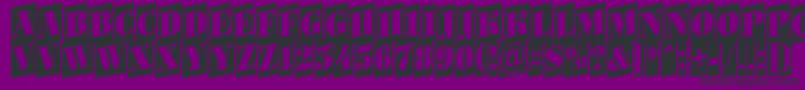 More about BodoniortonrttlcmupRegular Font BodoniortonrttlcmupRegular Font – Black Fonts on Purple Background