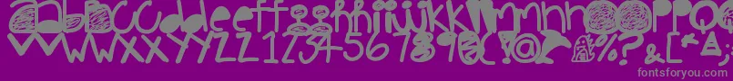 More about Pinkdolphin Font Pinkdolphin Font – Gray Fonts on Purple Background