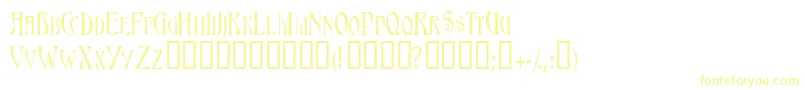 Triestescapsssk Font – Yellow Fonts