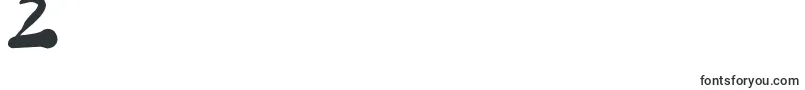 PaintBlobs Font – Fonts for Digit 2