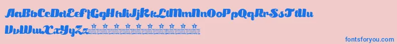 Más sobre la fuente SatisfactionPersonalUse fuente SatisfactionPersonalUse – Fuentes Azules Sobre Fondo Rosa