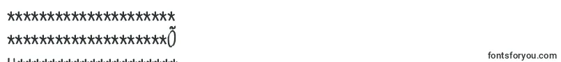 Flottenheimerdemo-Schriftart – armenische Schriften