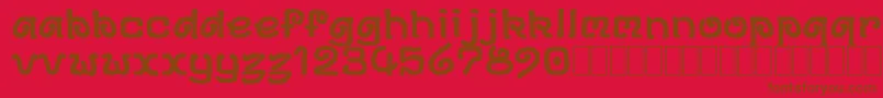 Подробнее о шрифте DsArchd Шрифт DsArchd – коричневые шрифты на красном фоне