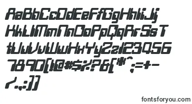  TwobitBoldItalic font