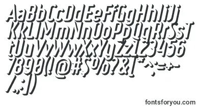  RulerVolumeExtrude font