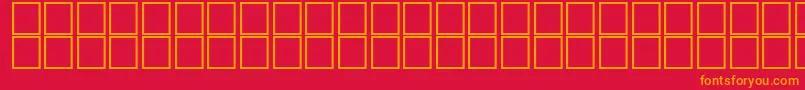 AlHadith1 Font – Orange Fonts on Red Background