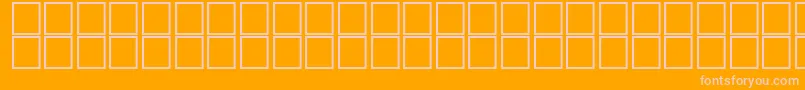 AlHadith1 Font – Pink Fonts on Orange Background