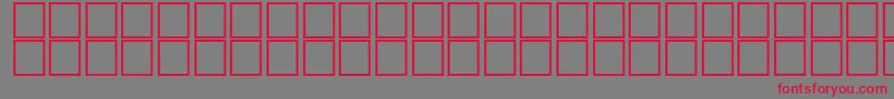 AlHadith1 Font – Red Fonts on Gray Background