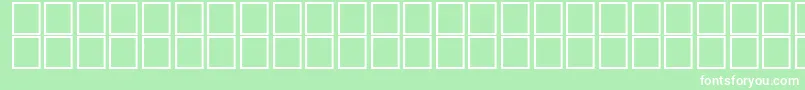AlHadith1 Font – White Fonts on Green Background