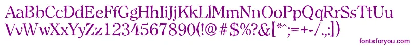 ClearfaceantiqueRegular Font – Purple Fonts