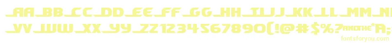 Shiningheraldexpand-fontti – keltaiset fontit
