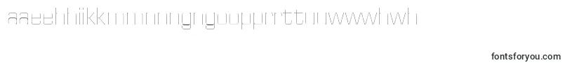 フォントHuntkeyThin – マオリ文字