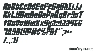  Mobileinfantrycondital font
