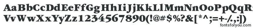 Garamondexblackssk-Schriftart – Klare Schriften
