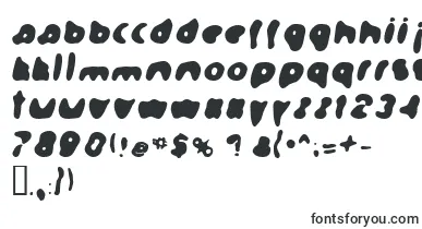 Formation font – eroded Fonts