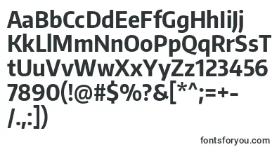  EncodesanscondensedBold font