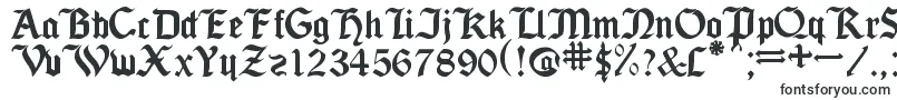 Шрифт SeagramTfb – пасхальные шрифты