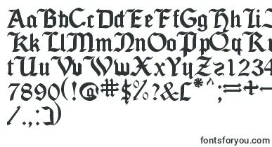  SeagramTfb font