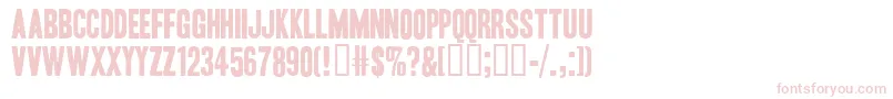 HeadlineOneHplhs Font – Pink Fonts