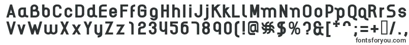 AikelsoB-Schriftart – Schwarze Schriften auf weißem Hintergrund
