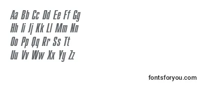 CompactcItalic-fontti