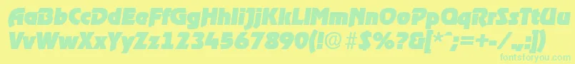 Lisätietoja RagtimeHeavyita-fontista RagtimeHeavyita-fontti – vihreät fontit keltaisella taustalla