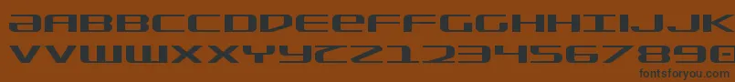 SdfExpanded Font – Black Fonts on Brown Background