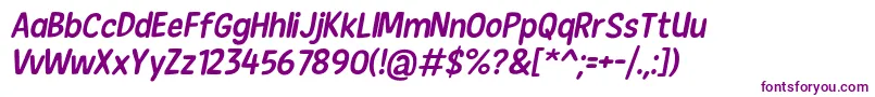 Подробнее о шрифте NewEraCasualItalic Шрифт NewEraCasualItalic – фиолетовые шрифты