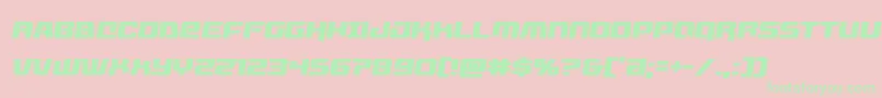 Livewiredsemital Font – Green Fonts on Pink Background