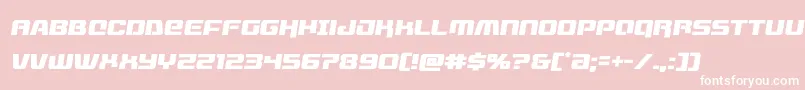 Livewiredsemital Font – White Fonts on Pink Background