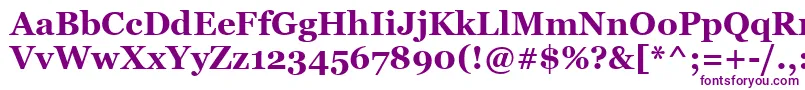 GeorgiaBold Font – Purple Fonts
