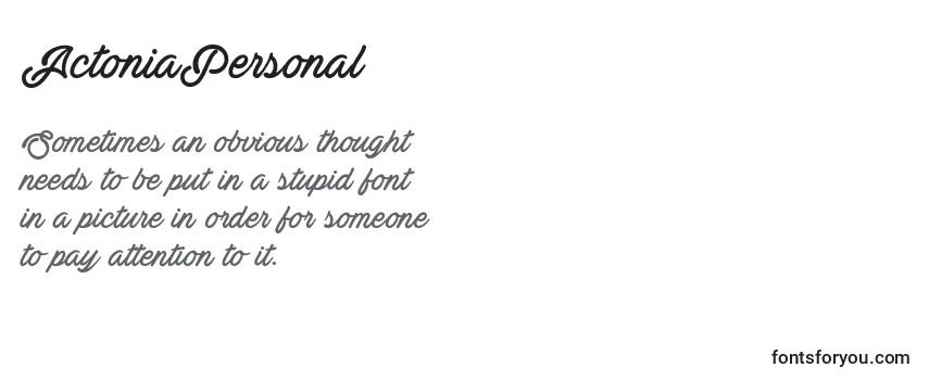 actoniapersonal, actoniapersonal font, download the actoniapersonal font, download the actoniapersonal font for free