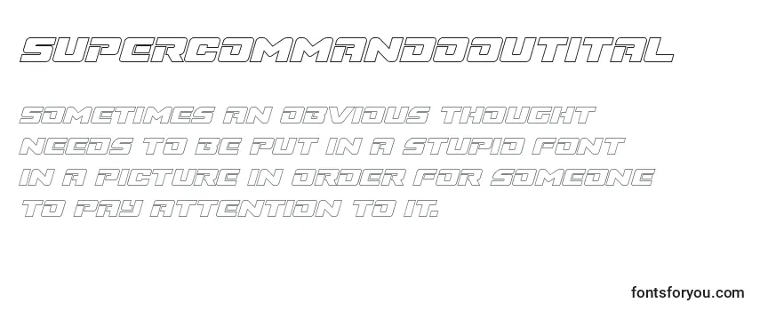 supercommandooutital, supercommandooutital font, download the supercommandooutital font, download the supercommandooutital font for free