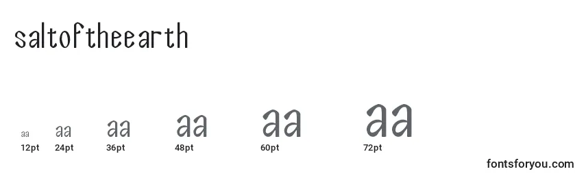 sizes of saltoftheearth font, saltoftheearth sizes