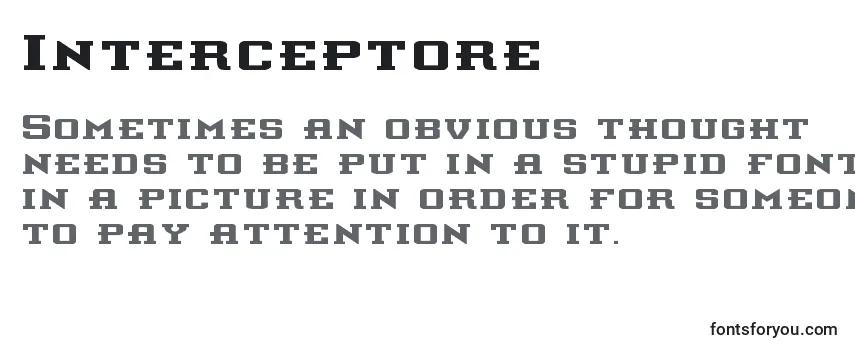 interceptore, interceptore font, download the interceptore font, download the interceptore font for free