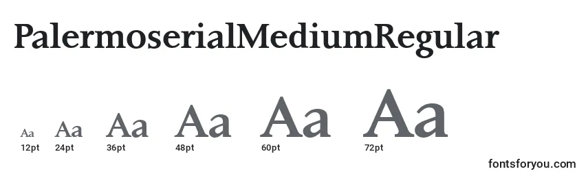 sizes of palermoserialmediumregular font, palermoserialmediumregular sizes