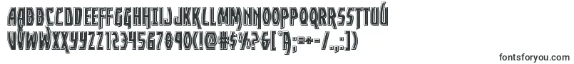 Шрифт Yankeeclipperbevel – шрифты, начинающиеся на Y