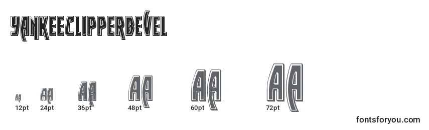 Yankeeclipperbevel Font Sizes