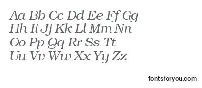 BookLightItalic Font