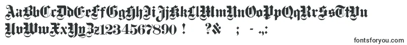 DampfplatzSolidBlack-fontti – Logofontit